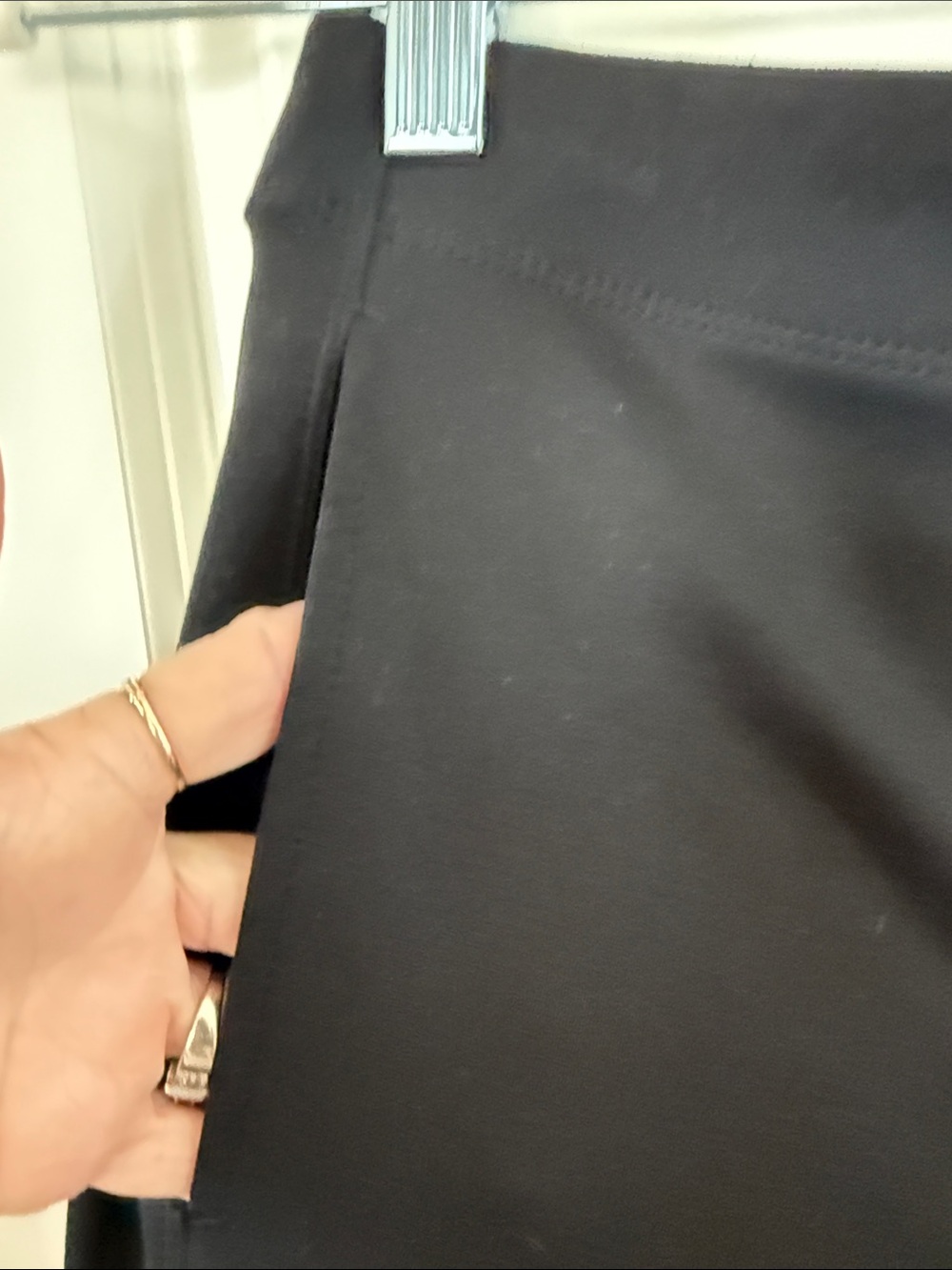 Max Studio Black Barrel Pants - Picture 3 of 4